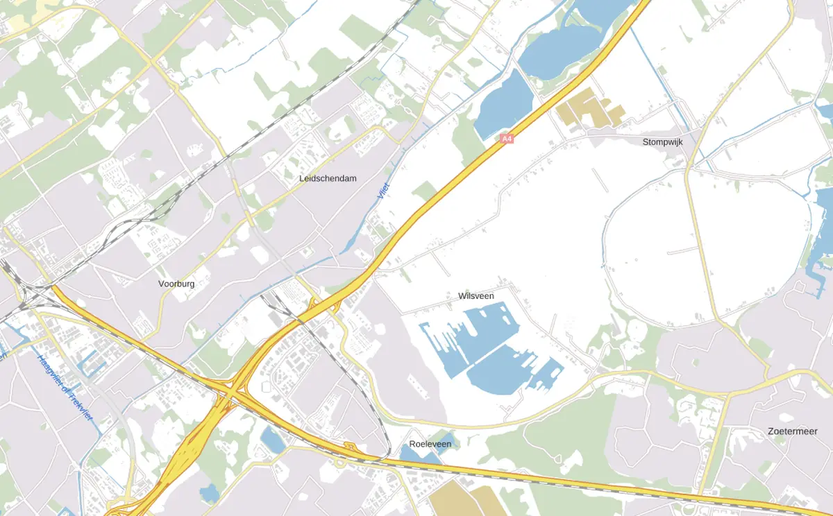Kaart van Leidschendam-Voorburg met de wijken waar onze monteurs komen